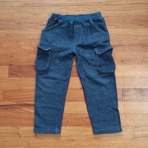 3/$10 ⭐ Boys Kids Toddler 4T Navy Blue Kapital K Sweatpants Sweats Pants